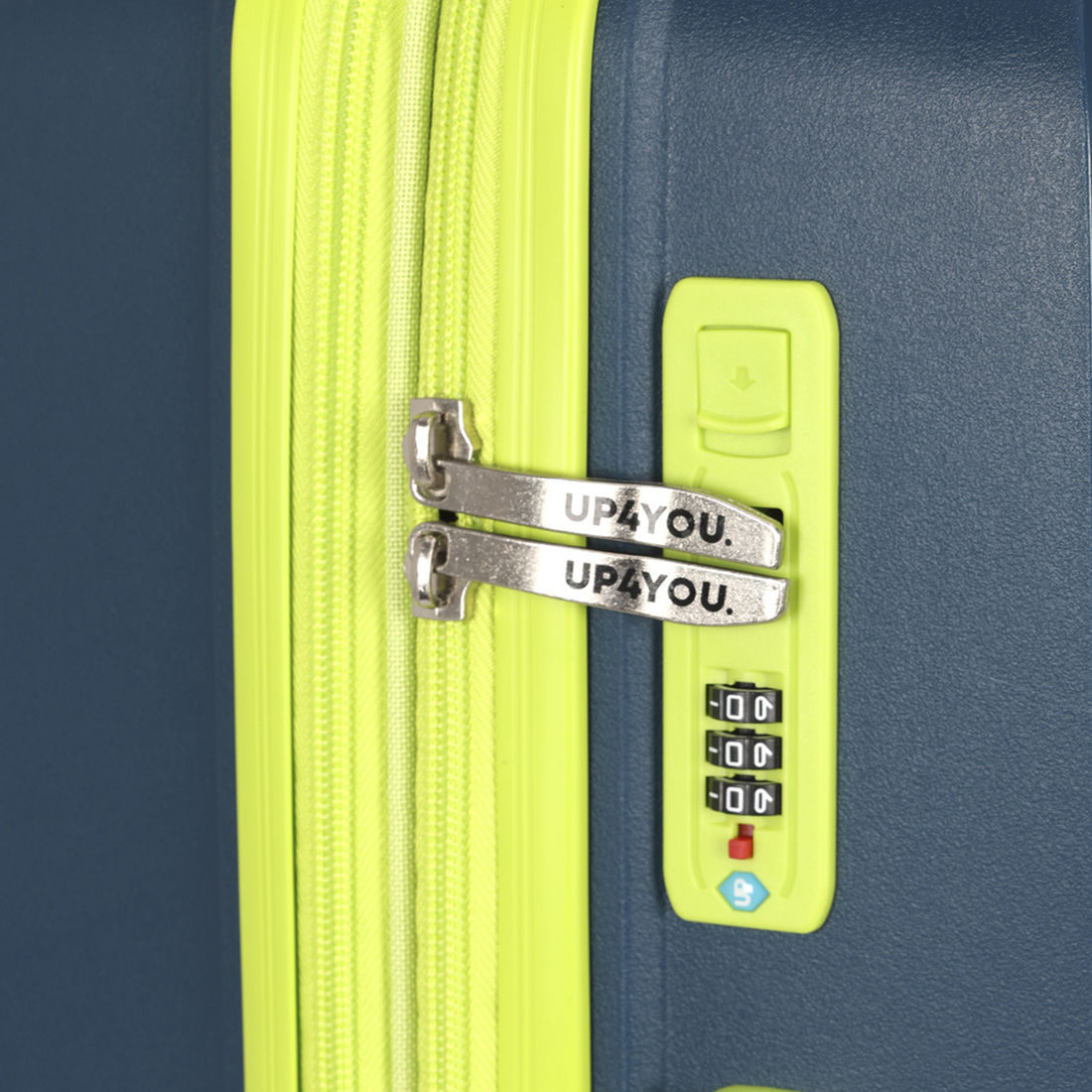 Kit de Malas de Viagem 3 Peças Polipropileno com Expansor Jade Marinho Kit de Malas de Viagem 3 Peças Polipropileno com Expansor Jade Marinho