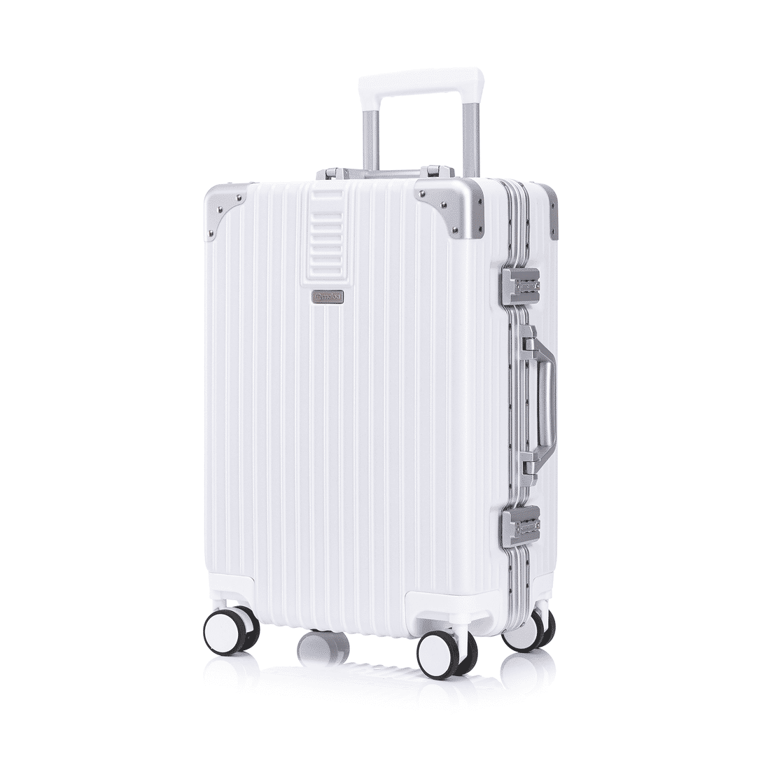 Mala de Viagem Pequena de Bordo 10 kg ABS Policarbonato Toronto Maloa Branco Mala de Viagem Pequena de Bordo 10 kg ABS Policarbonato Toronto Maloa Branco