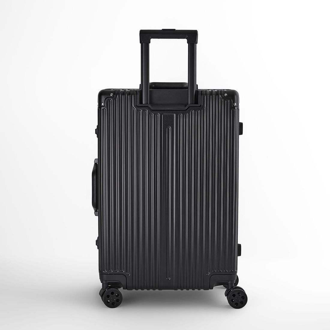 Mala de Viagem Média 23kg Policarbonato ABS Noruega Maloa Preto Mala de Viagem Média 23kg Policarbonato ABS Noruega Maloa Preto