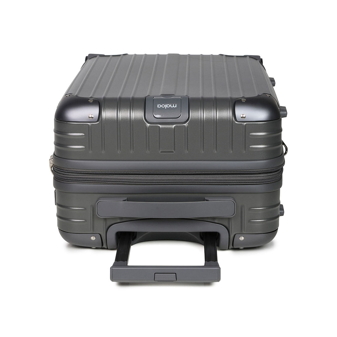 Mala de Viagem Média 23kg ABS Policarbonato com Expansor Brasil Maloa Chumbo