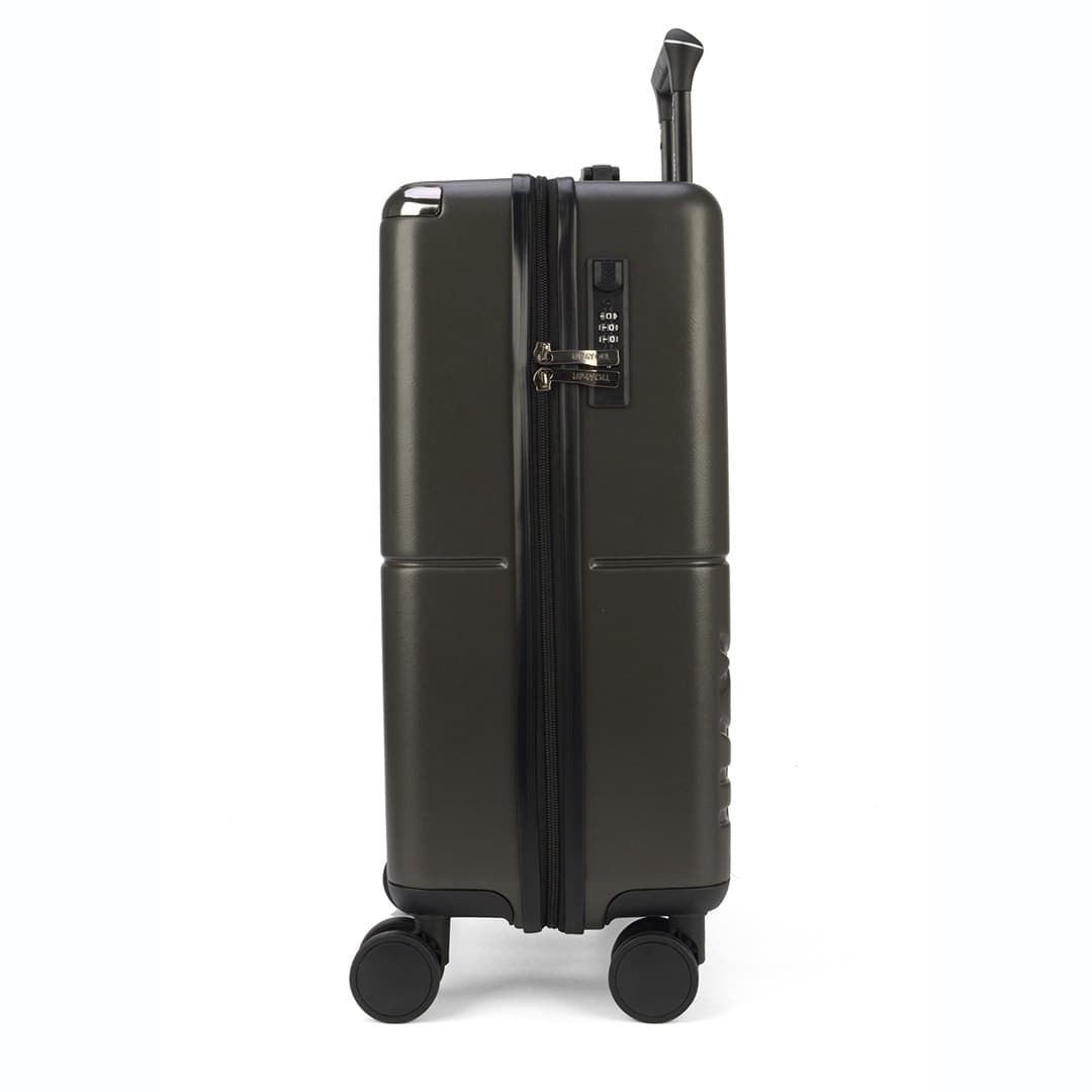 Kit de Malas de Viagem 3 Peças com Expansor e Frasqueira Katerini Grafite Kit de Malas de Viagem 3 Peças com Expansor e Frasqueira Katerini Grafite