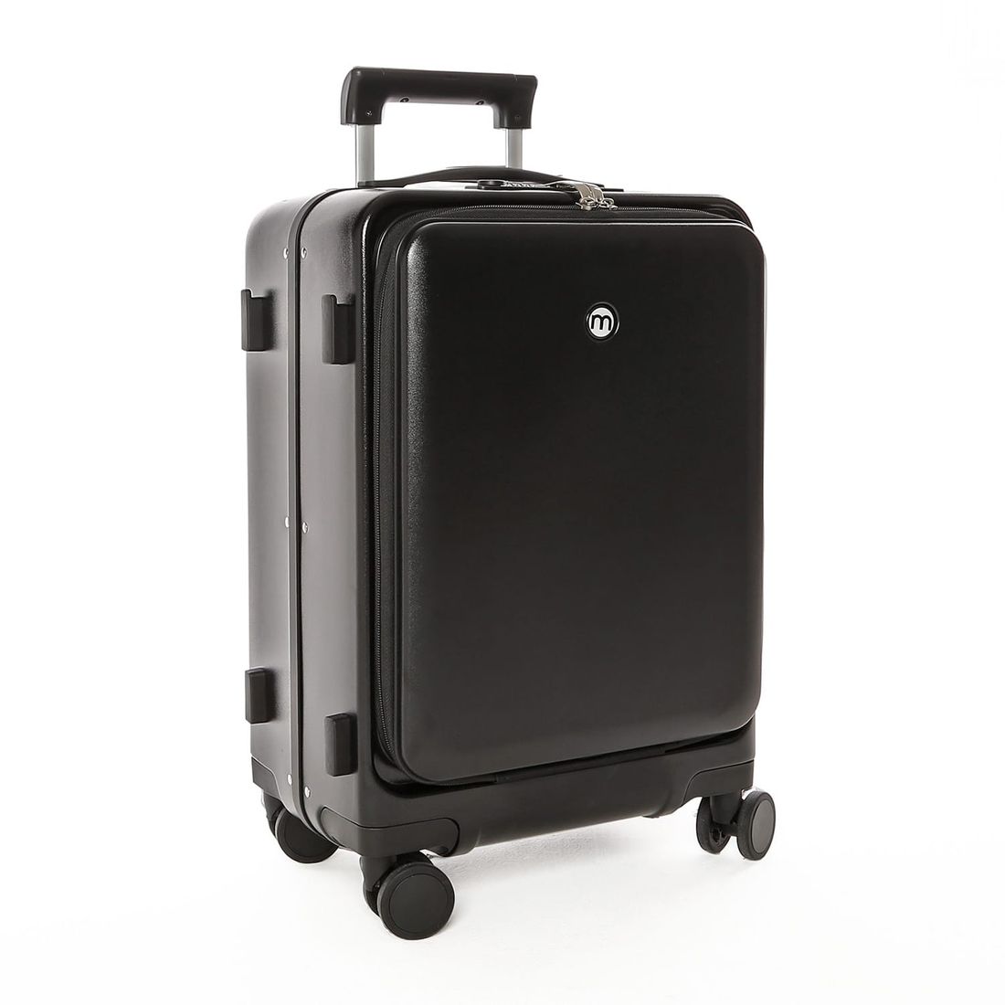 Mala de Viagem Pequena de Bordo 10 kg em Policarbonato Bélgica Maloa Preto