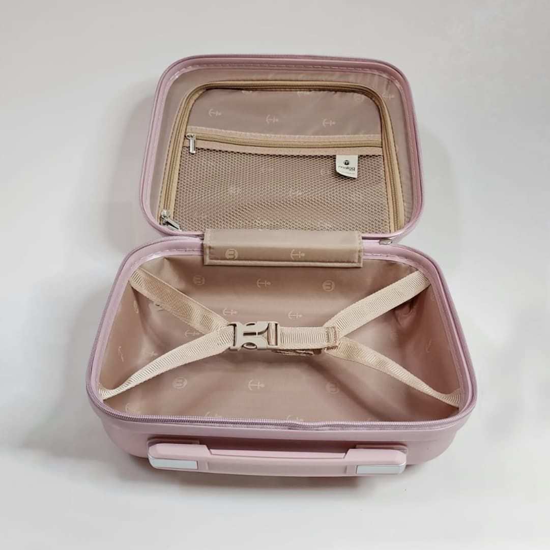 Kit Frasqueira Ibiza Rosa, Kit Frasco 7 Peças e Organizador Porta Sapato Rosa Kit Frasqueira Ibiza Rosa, Kit Frasco 7 Peças e Organizador Porta Sapato Rosa