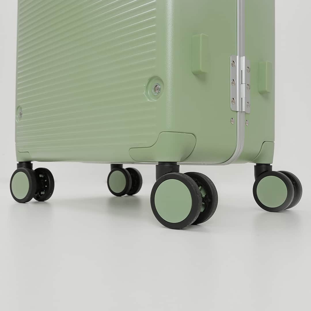 Mala de Viagem Pequena de Bordo 10 kg em Policarbonato Dinamarca Maloa Verde