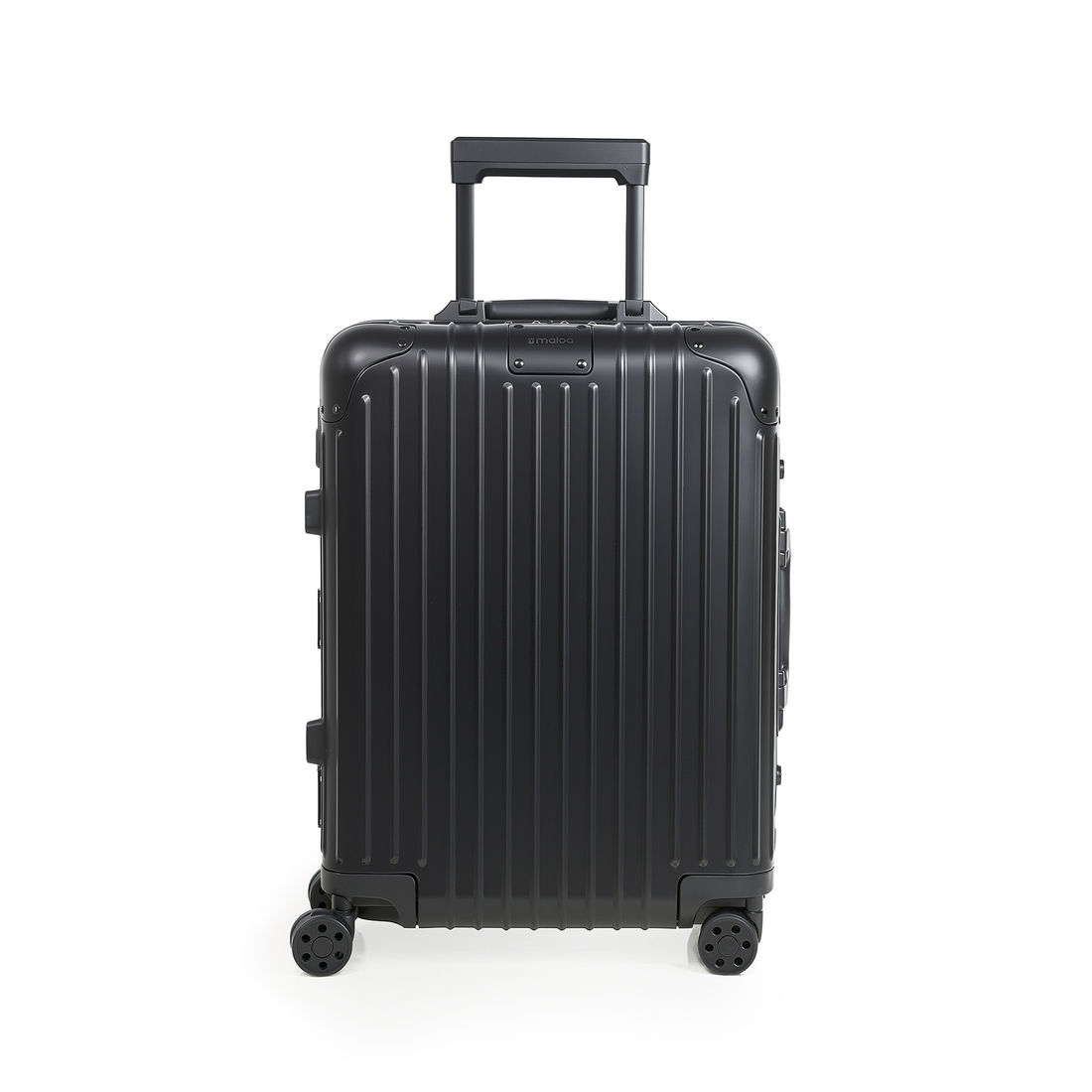 Mala de Viagem Pequena de Bordo 10 kg em Aluminio Dubay Maloa Preto