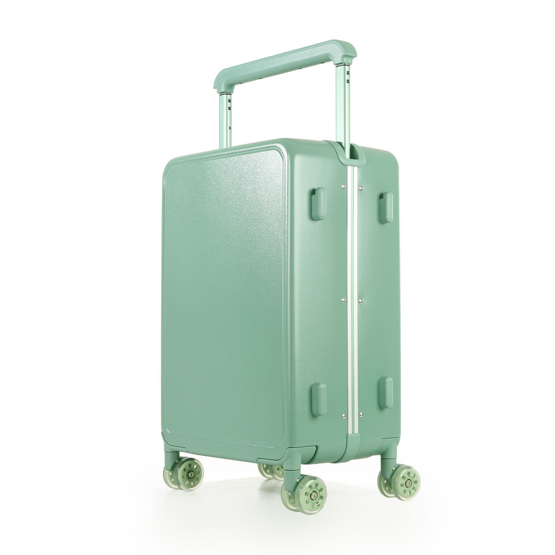 Mala de Viagem Pequena de Bordo 10 kg Policarbonato Chicago Maloa Verde Mala de Viagem Pequena de Bordo 10 kg Policarbonato Chicago Maloa Verde