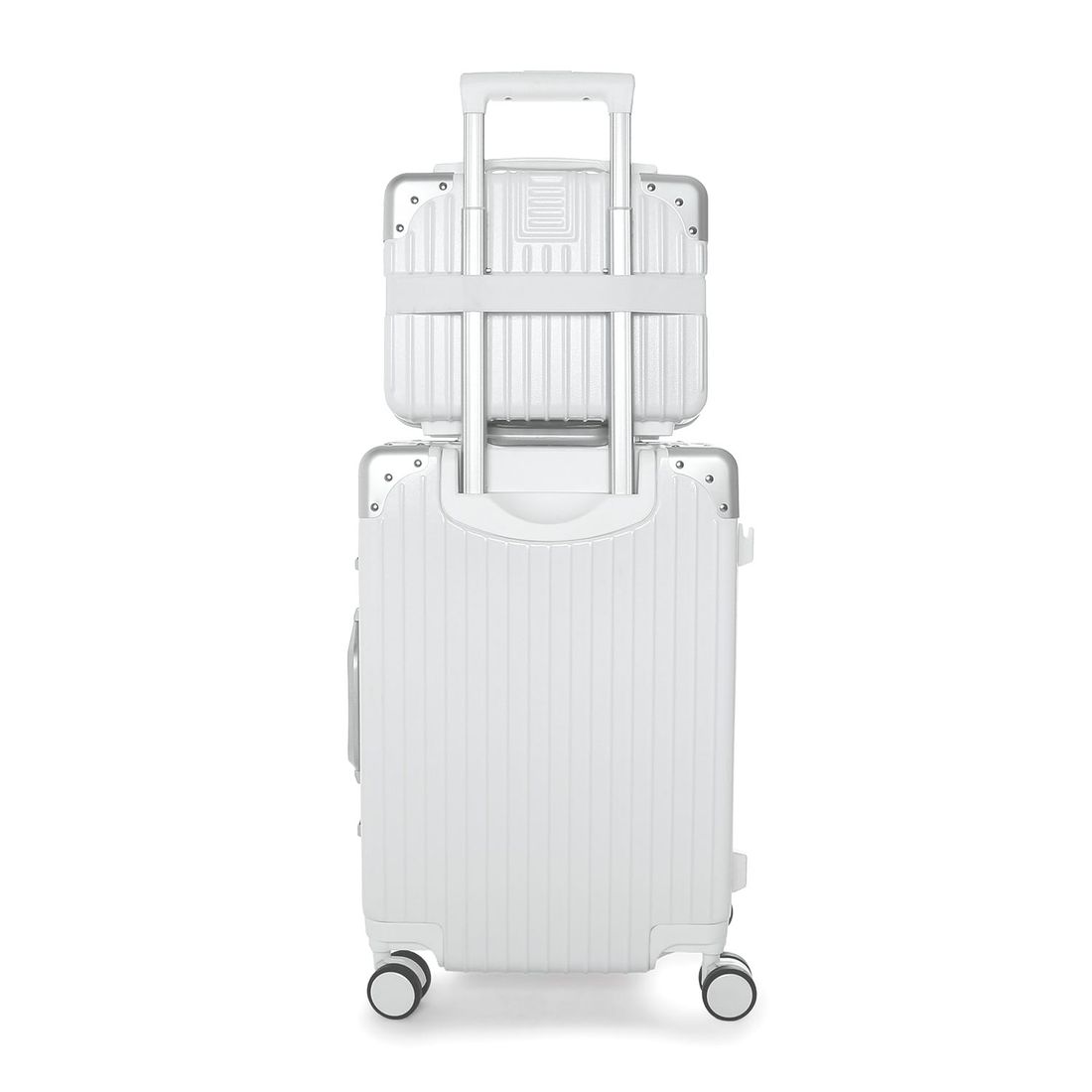 Frasqueira 14 Polegadas em ABS Policarbonato Toronto Maloa Branco