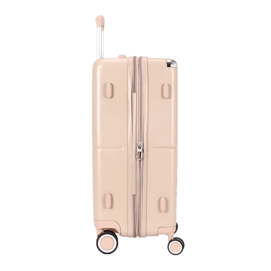 Mala de Viagem Pequena de Bordo 10kg com Expansor Katerini Bege