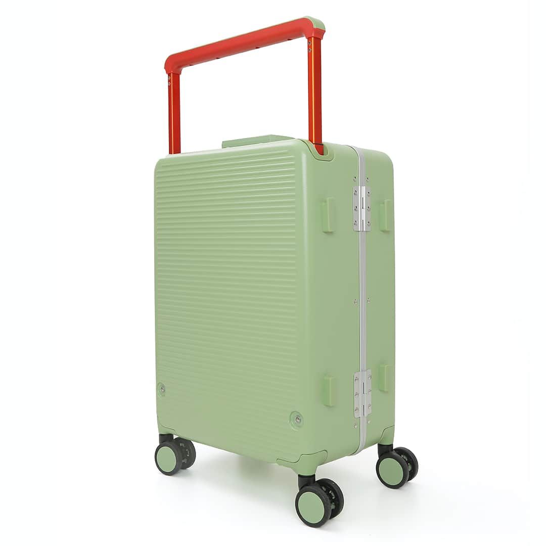 Mala de Viagem Pequena de Bordo 10 kg em Policarbonato Dinamarca Maloa Verde