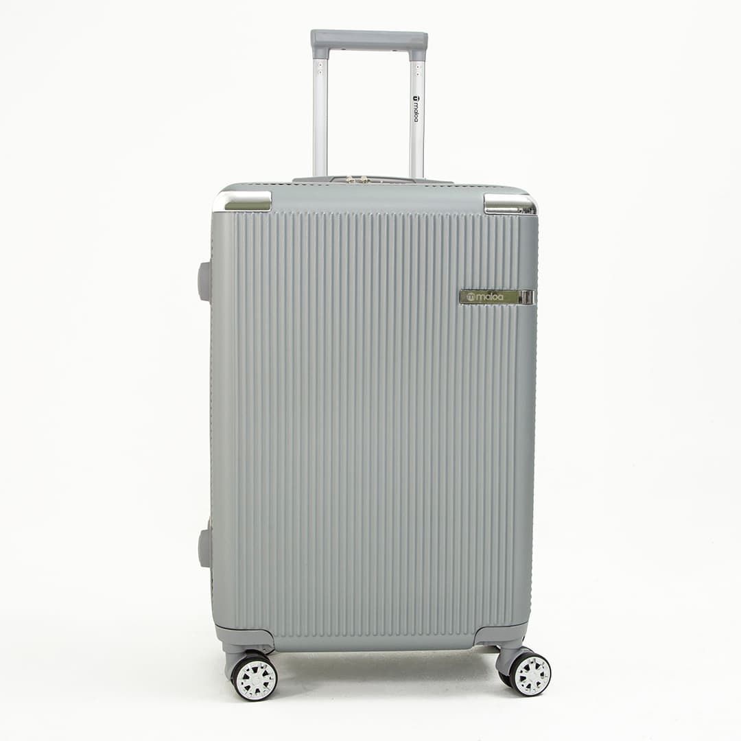 Conjunto de Mala Pequena de Bordo 10kg e Frasqueira Croacia Maloa Prata