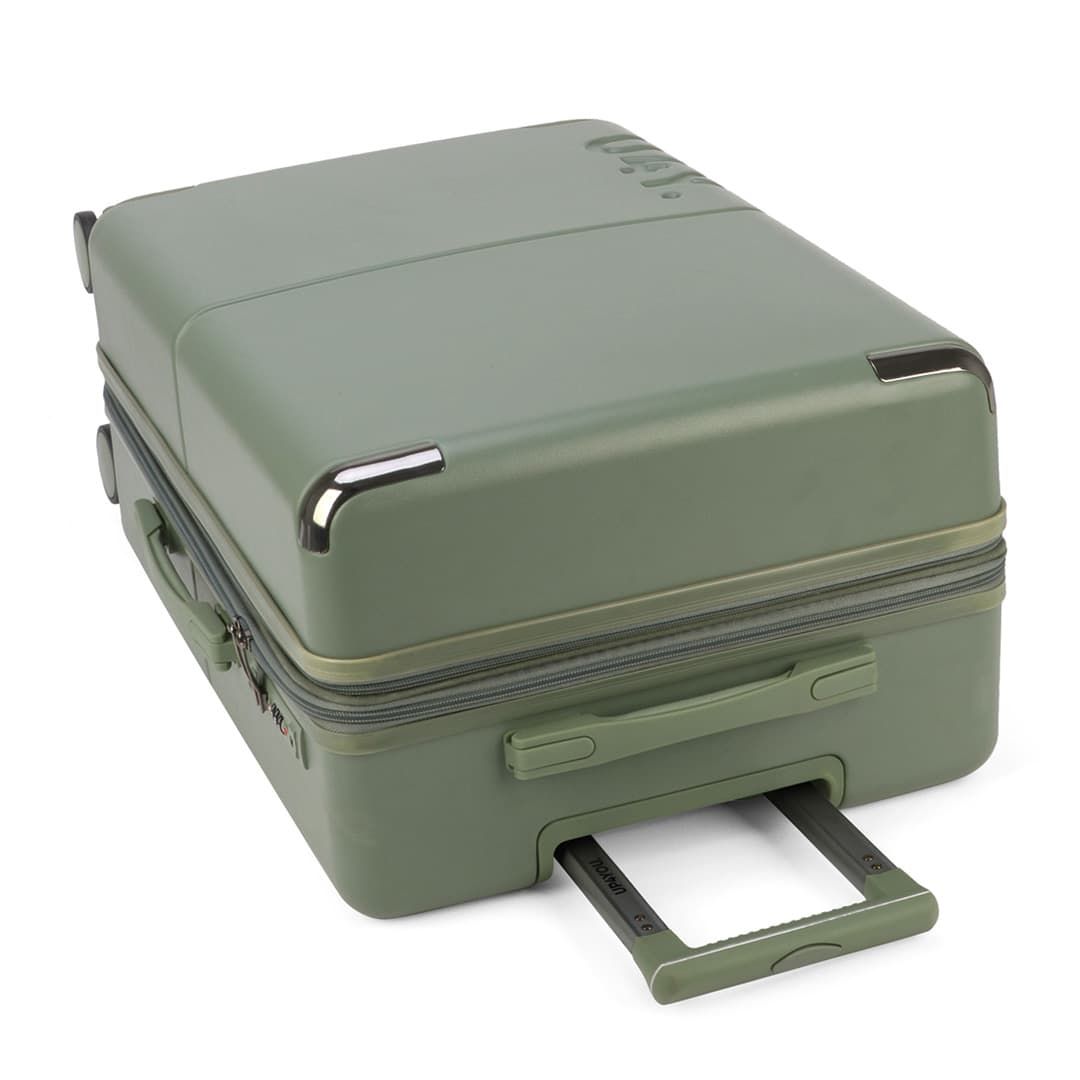 Mala de Viagem Grande 32kg com Expansor Katerini Verde Mala de Viagem Grande 32kg com Expansor Katerini Verde