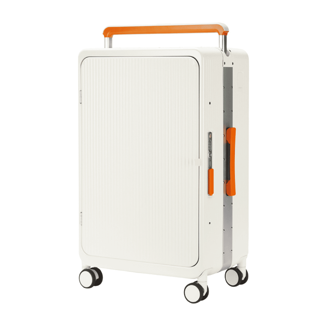 Mala de Viagem Pequena de Bordo 10 kg Policarbonato Mônaco Maloa Branco Mala de Viagem Pequena de Bordo 10 kg Policarbonato Mônaco Maloa Branco