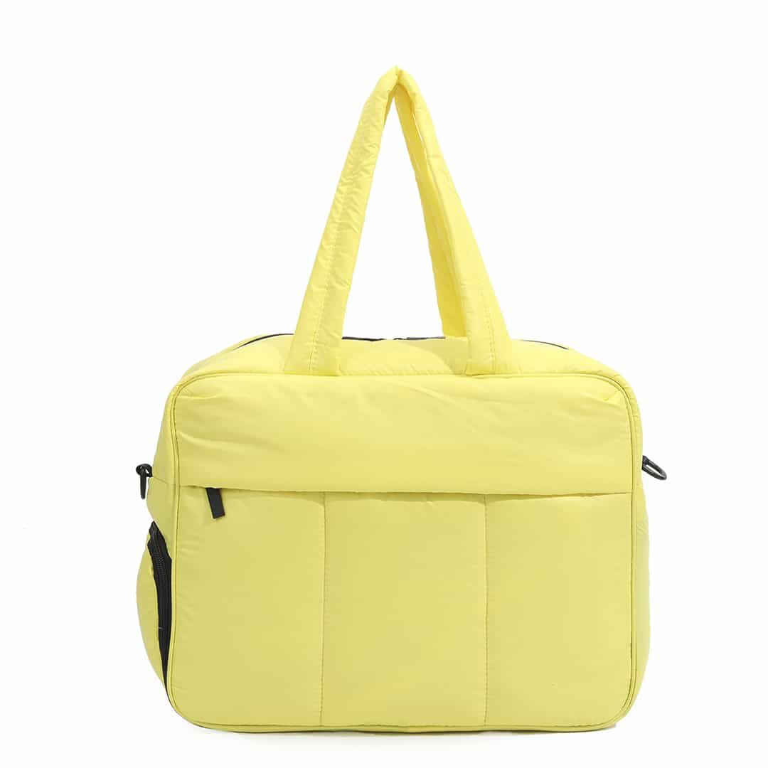 Kit Mochila e Bolsa Confort Bag Multifuncional Maloa Amarelo
