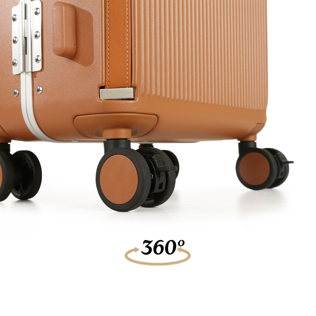 Mala de Viagem Pequena de Bordo 10kg em Policarbonato Vienna Maloa Marrom Mala de Viagem Pequena de Bordo 10kg em Policarbonato Vienna Maloa Marrom