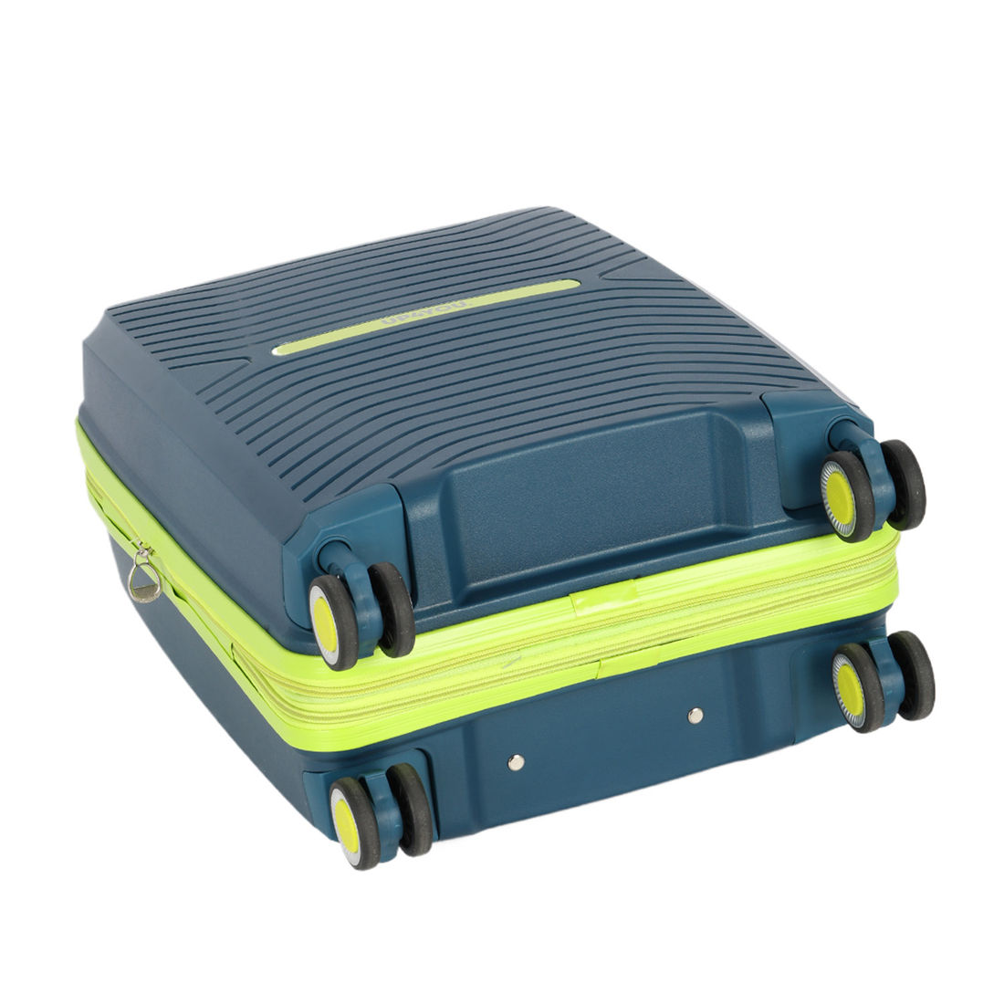 Kit de Malas de Viagem 3 Peças Polipropileno com Expansor Jade Marinho Kit de Malas de Viagem 3 Peças Polipropileno com Expansor Jade Marinho