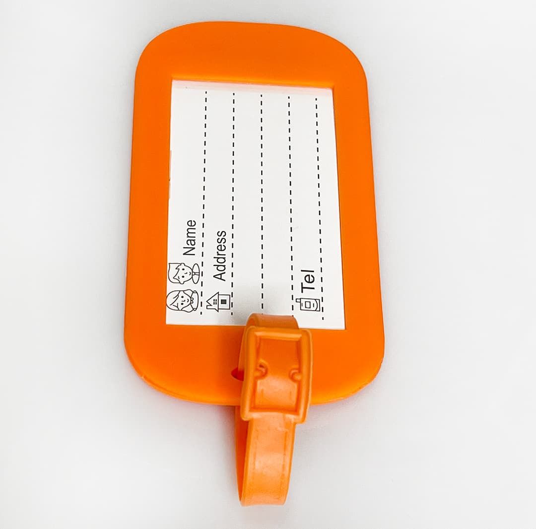 Tag de Malas Good Travel Maloa Laranja Tag de Malas Good Travel Maloa Laranja