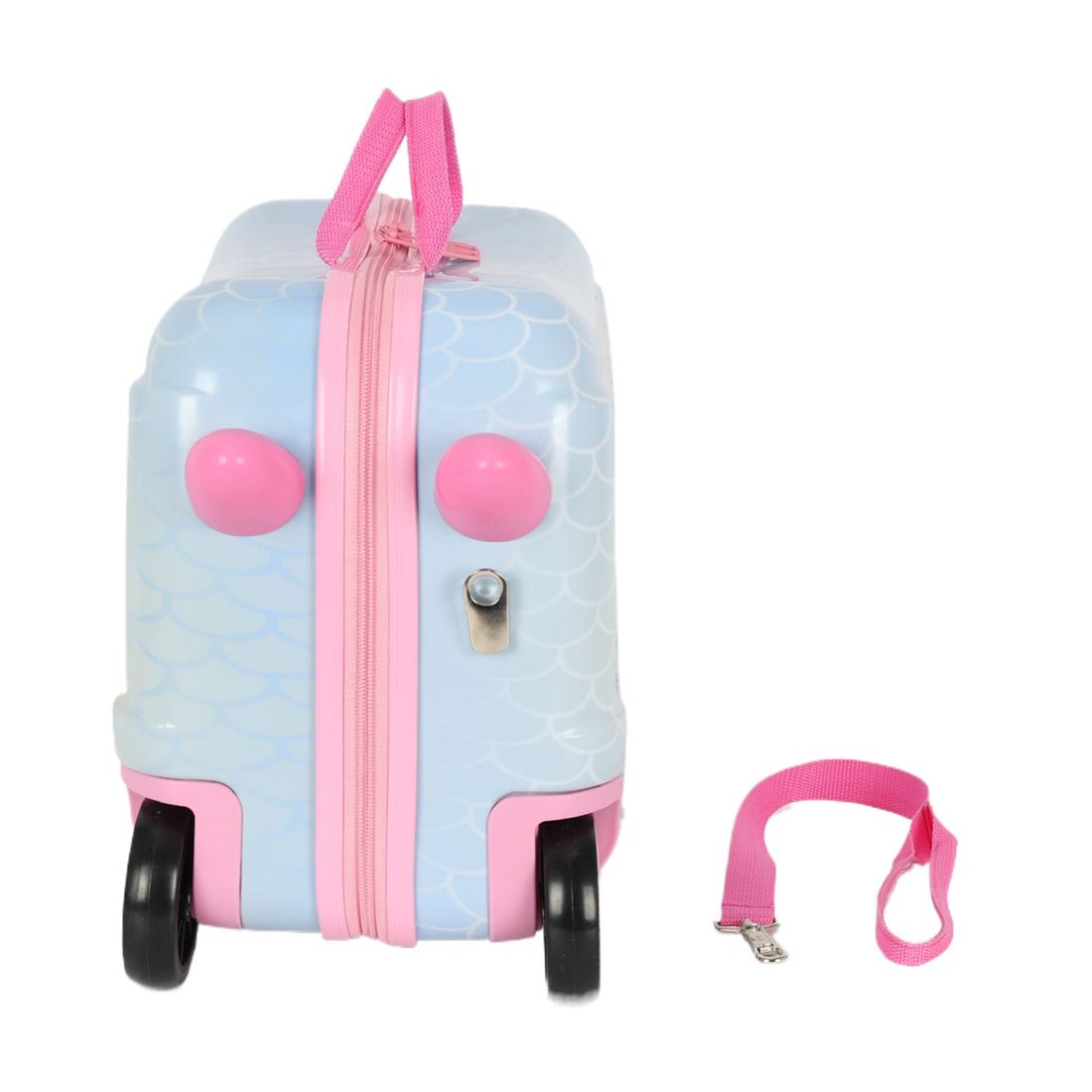 Mala de Viagem Infantil de Bordo em PC Barbie Sereia Verde Mala de Viagem Infantil de Bordo em PC Barbie Sereia Verde