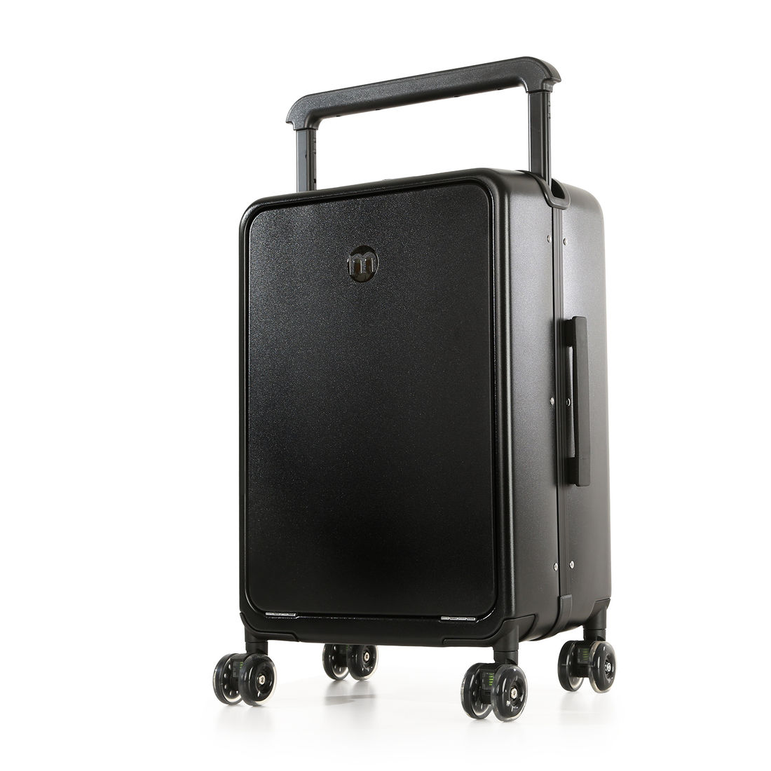 Mala de Viagem Pequena de Bordo 10 kg Policarbonato Chicago Maloa Preto Mala de Viagem Pequena de Bordo 10 kg Policarbonato Chicago Maloa Preto