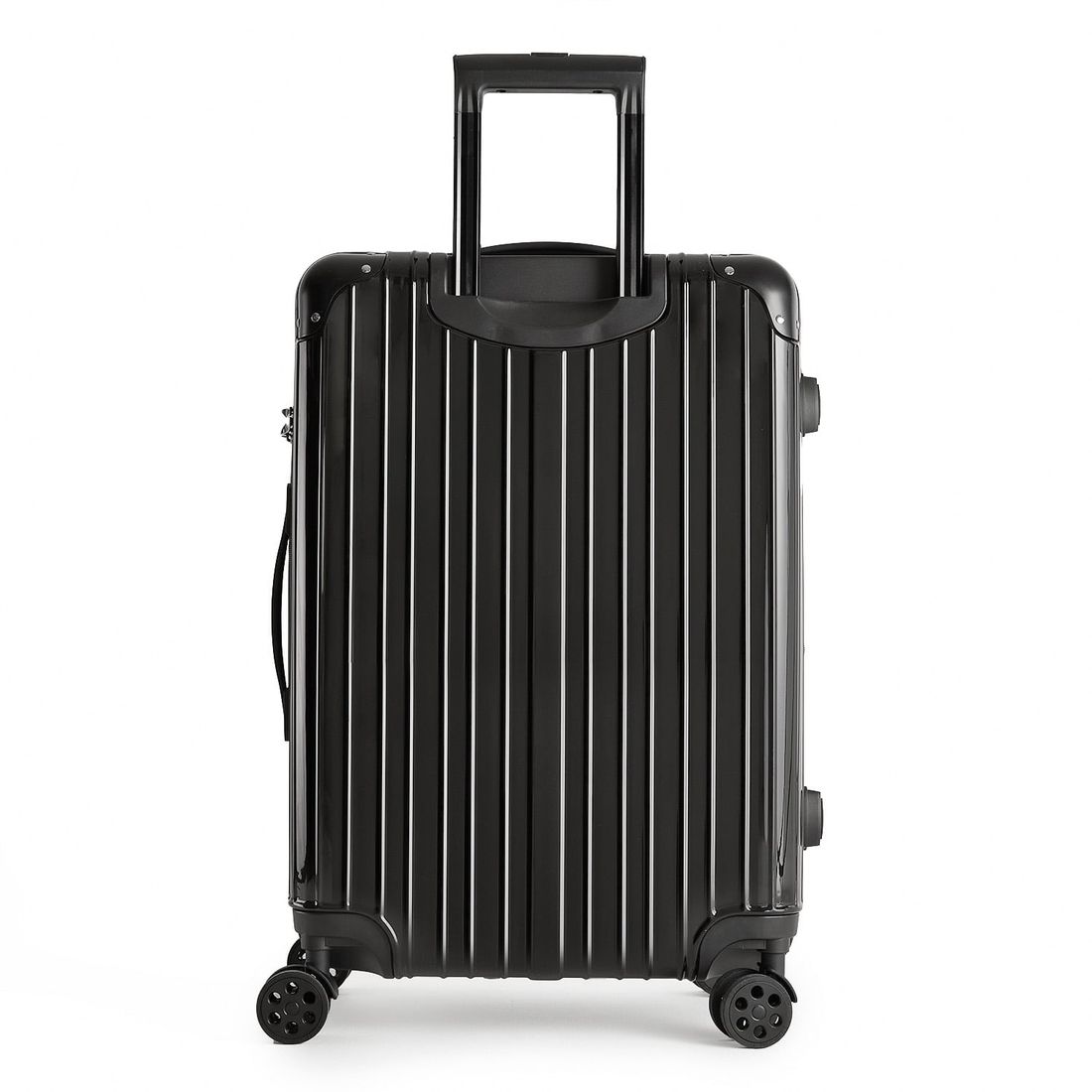 Kit de Mala Media 23 kg e Grande 32 kg, Bolsa Confort Branca e 2 Capa Viajar Faz Bem M e G Preto Kit de Mala Media 23 kg e Grande 32 kg, Bolsa Confort Branca e 2 Capa Viajar Faz Bem M e G Preto