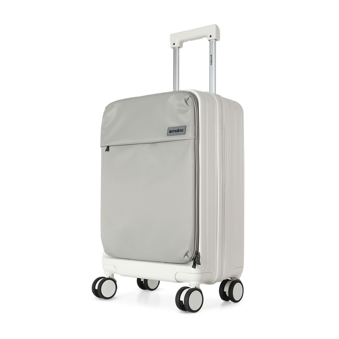 Mala de Viagem Pequena de Bordo 10 kg Policarbonato Cuba Maloa Bege