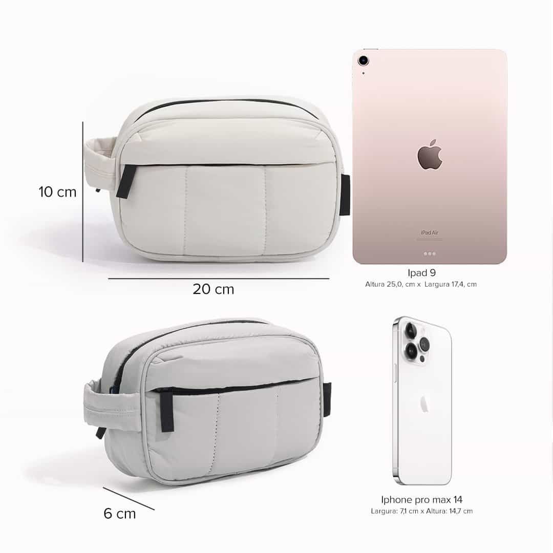 Kit de Viagem Confort Bag Maloa Branco