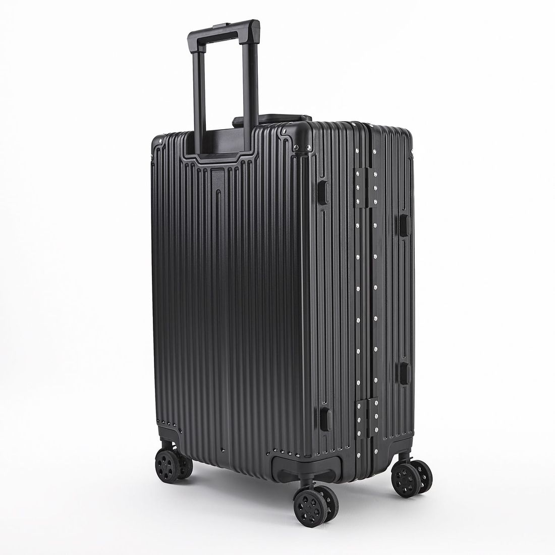 Mala de Viagem Média 23kg Policarbonato ABS Noruega Maloa Preto Mala de Viagem Média 23kg Policarbonato ABS Noruega Maloa Preto