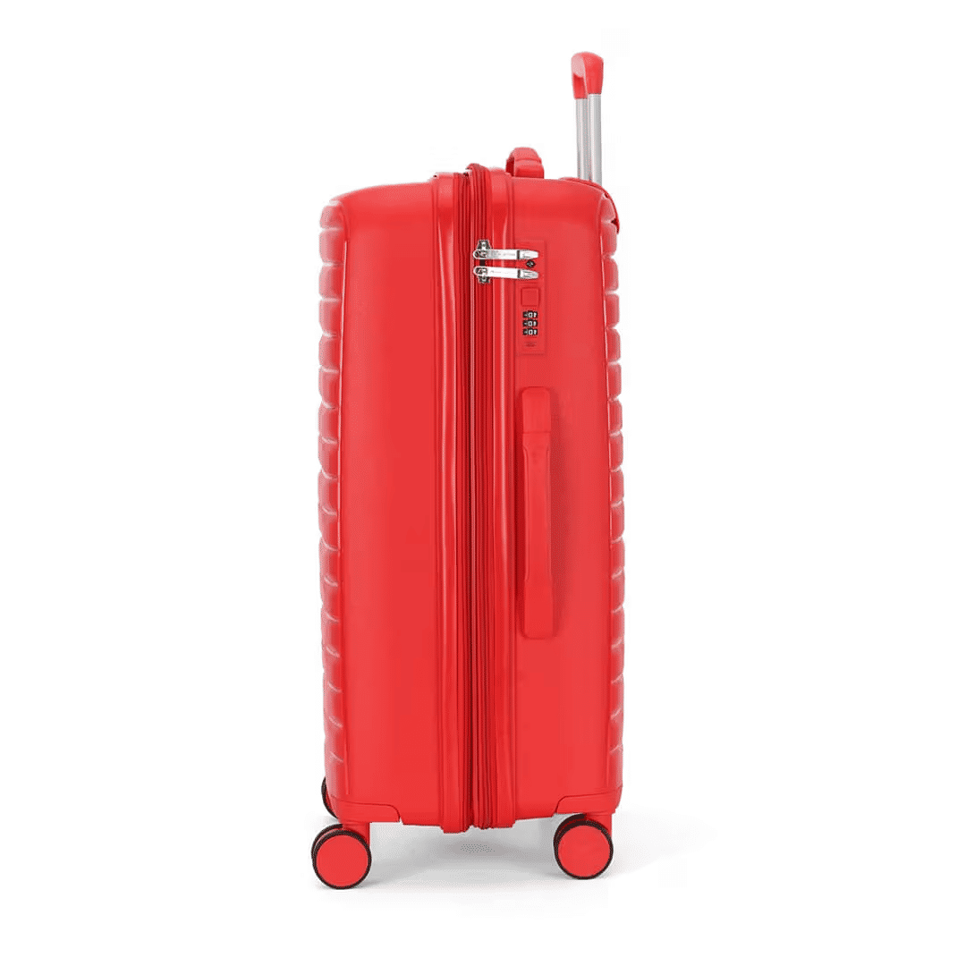 Mala de Viagem Pequena de Bordo 10kg Polipropileno com Expansor La Paz Vermelho