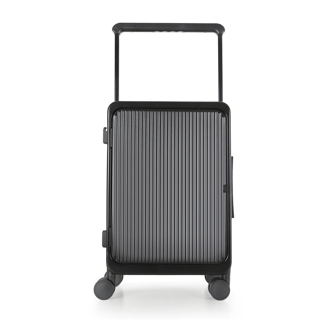 Mala de Viagem Pequena de Bordo 10 kg Policarbonato Mônaco Maloa Preto