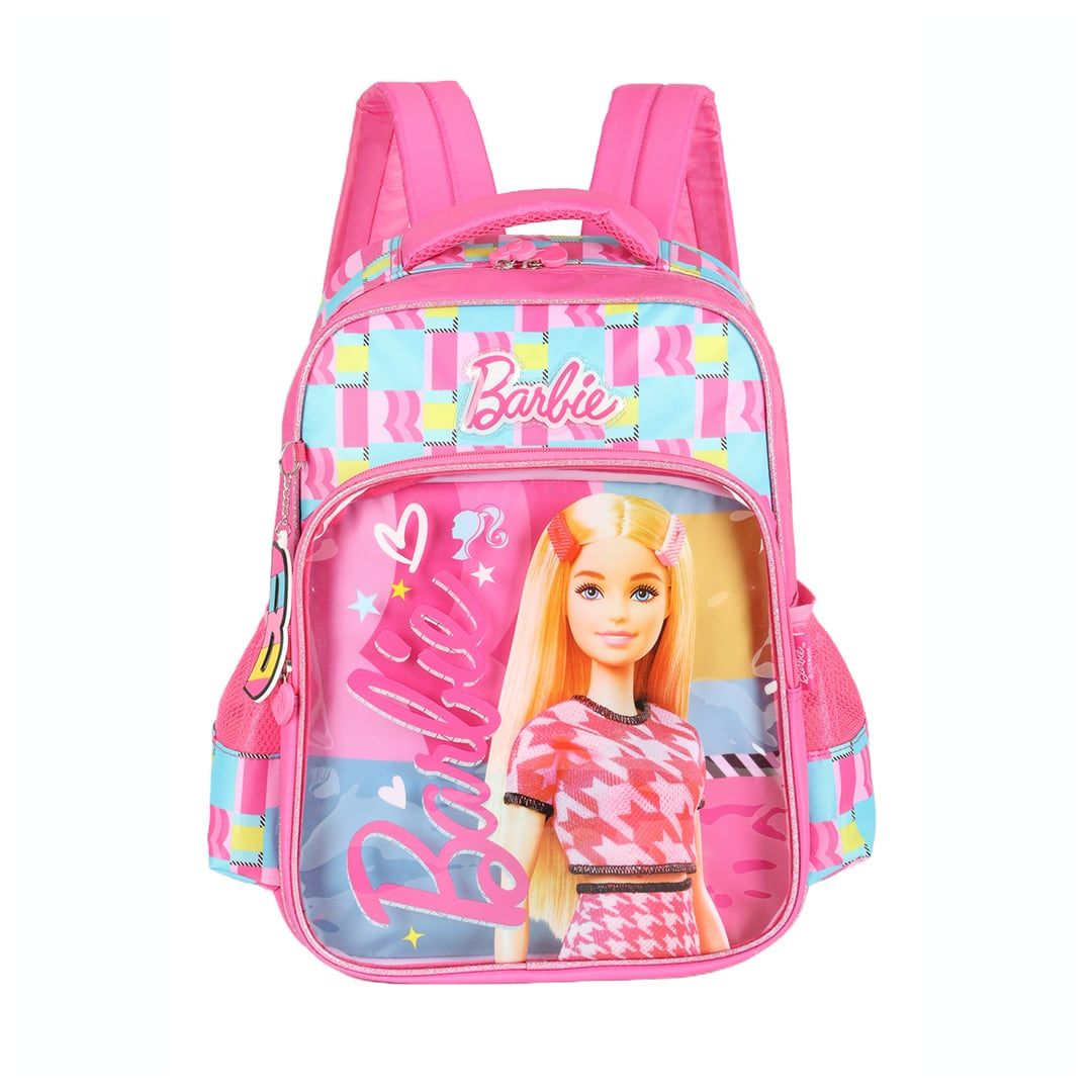 Conjunto de Mala de Bordo 10 kg e Mochila Infantil Barbie Violeta Conjunto de Mala de Bordo 10 kg e Mochila Infantil Barbie Violeta