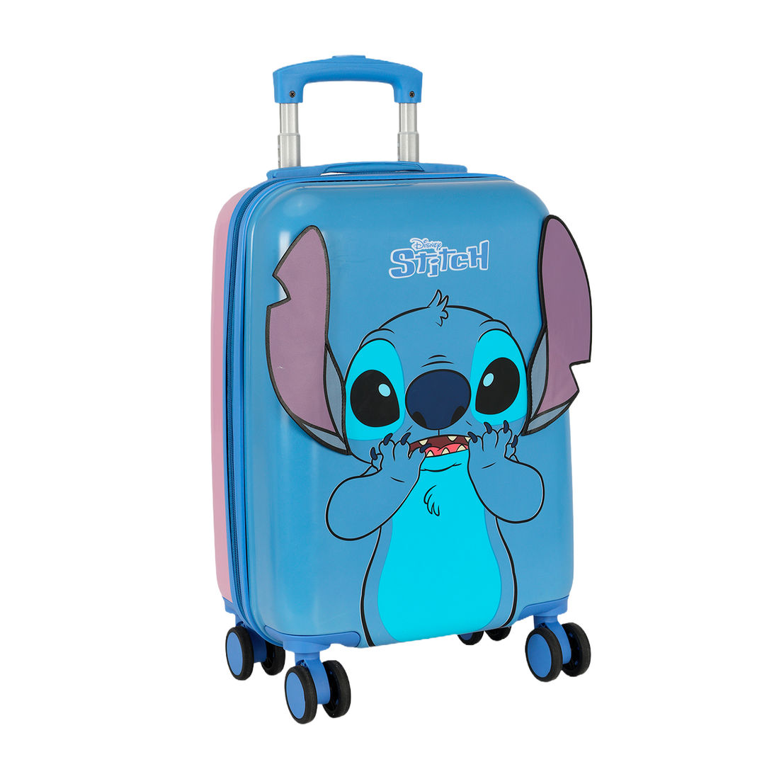 Mala de Viagem Pequena de Bordo 10kg Policarbonato Dupla Stitch e Angel Mala de Viagem Pequena de Bordo 10kg Policarbonato Dupla Stitch e Angel