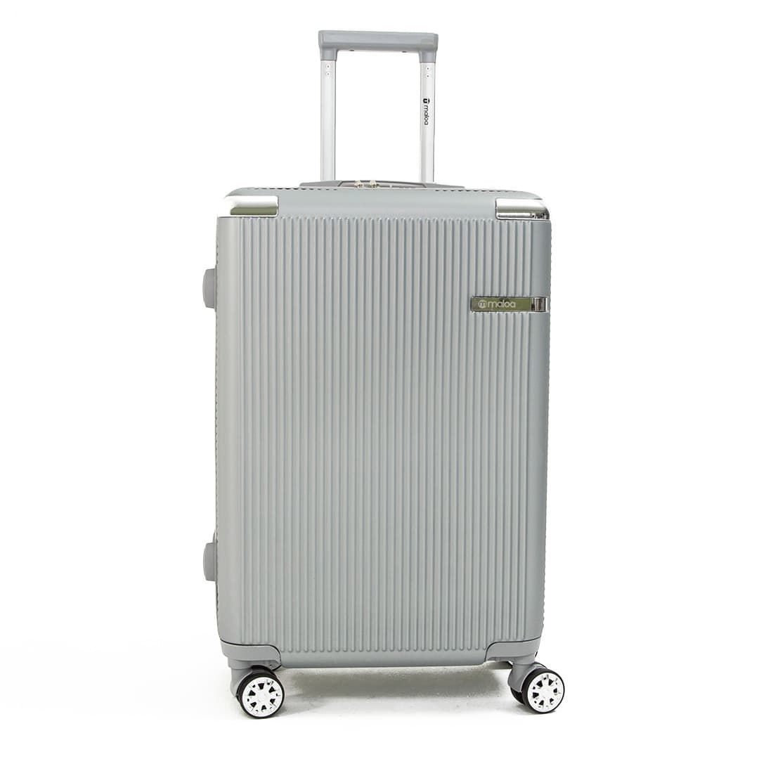 Compre Mala de Viagem Croácia Prata Grande 32kg em ABS e Ganhe Frasqueira Compre Mala de Viagem Croácia Prata Grande 32kg em ABS e Ganhe Frasqueira