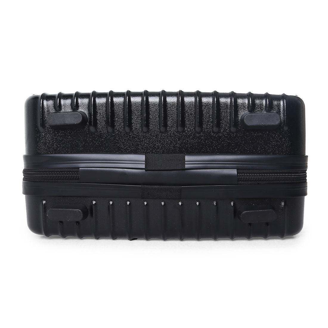 Compre Mala de Viagem Toronto Preto Grande 32kg em ABS Policarbonato e Ganhe Frasqueira e Capa Transparente