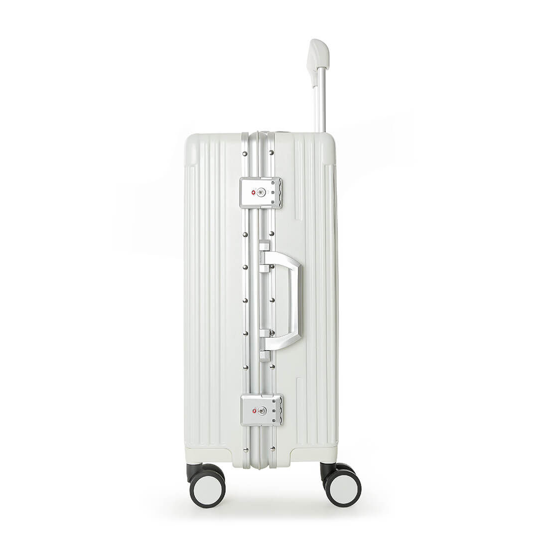 Conjunto de Mala de Bordo 10 kg e Frasqueira Suecia Maloa Branco