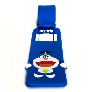 Tag de Malas My Trip Maloa Doraemon Pikachu Azul Tag de Malas My Trip Maloa Doraemon Pikachu Azul