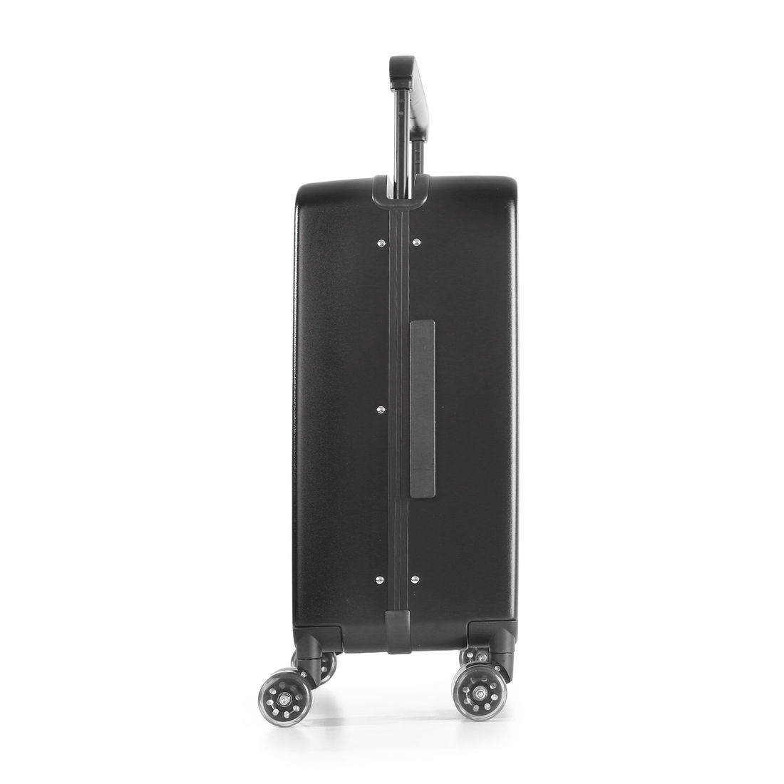 Mala de Viagem Pequena de Bordo 10 kg Policarbonato Chicago Maloa Preto Mala de Viagem Pequena de Bordo 10 kg Policarbonato Chicago Maloa Preto