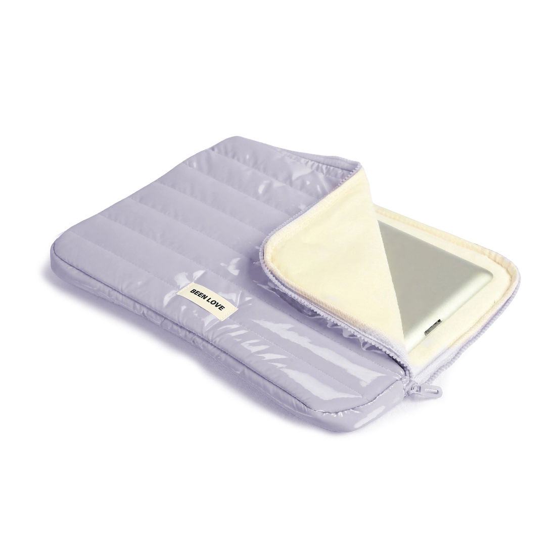 Porta Notebook 14 Polegadas Multifuncional Puffer Maloa Lilás