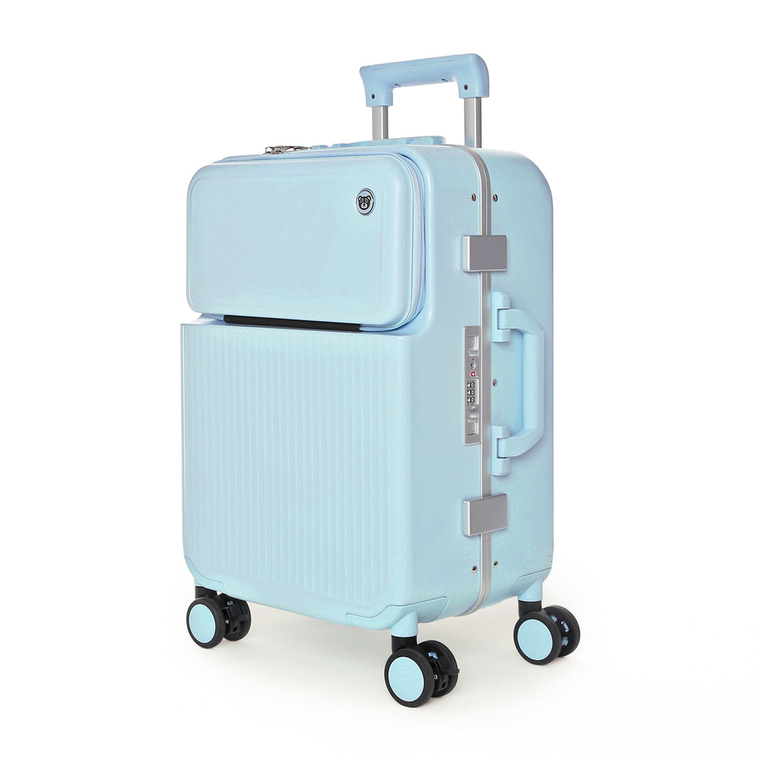 Kit de Mala Pequena de Bordo Porto Azul e Amarelo, Bolsa Confort Azul e Amarelo com Nécessaire Confort Azul e Amarelo Kit de Mala Pequena de Bordo Porto Azul e Amarelo, Bolsa Confort Azul e Amarelo com Nécessaire Confort Azul e Amarelo