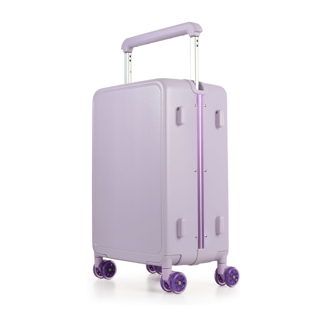 Mala de Viagem Pequena de Bordo 10 kg Policarbonato Chicago Maloa Lilás