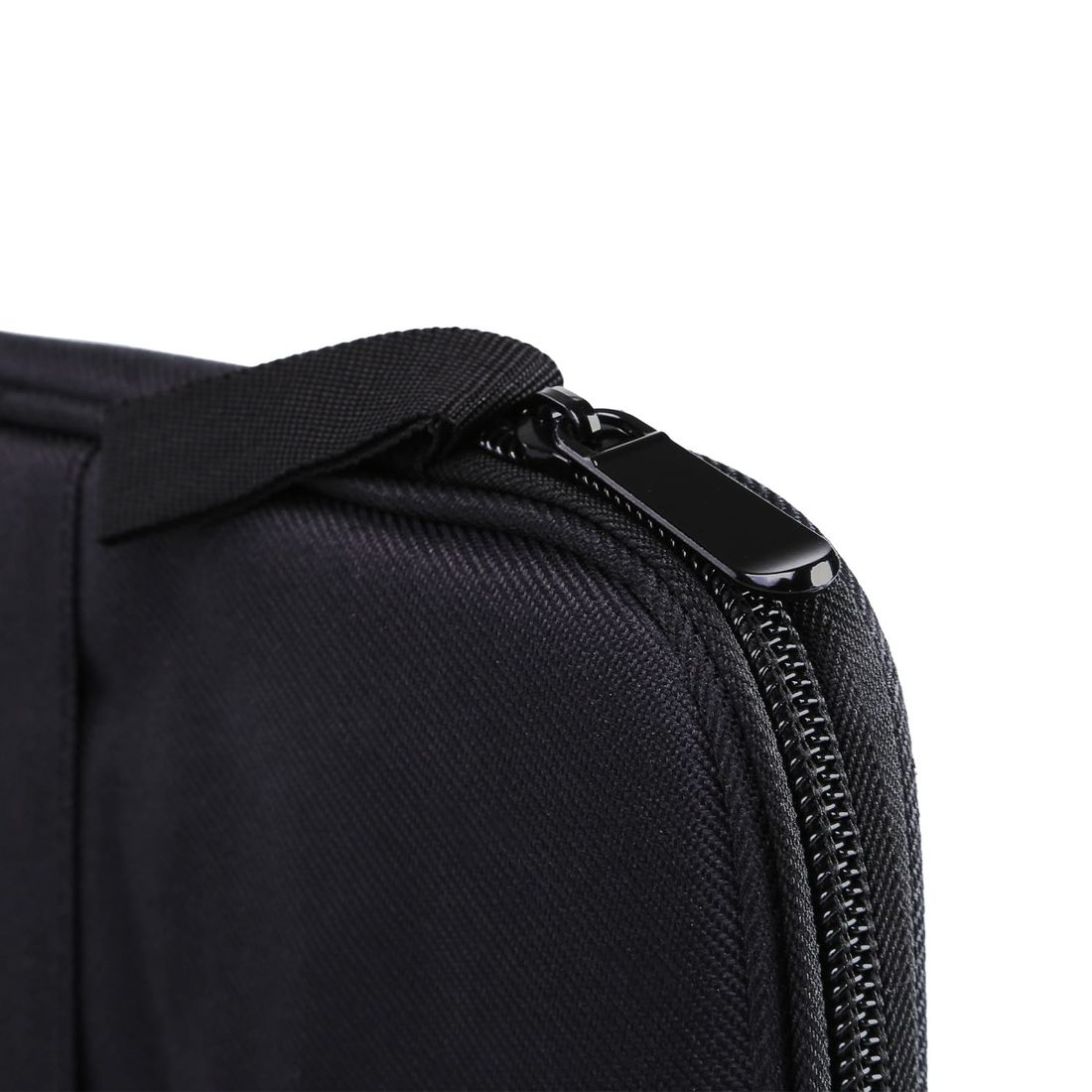 Kit Bolsa de Viagem 9 em 1 Preto, Kit Frasco 7 Pecas Preto e Nécessaire Porta Eletrônicos