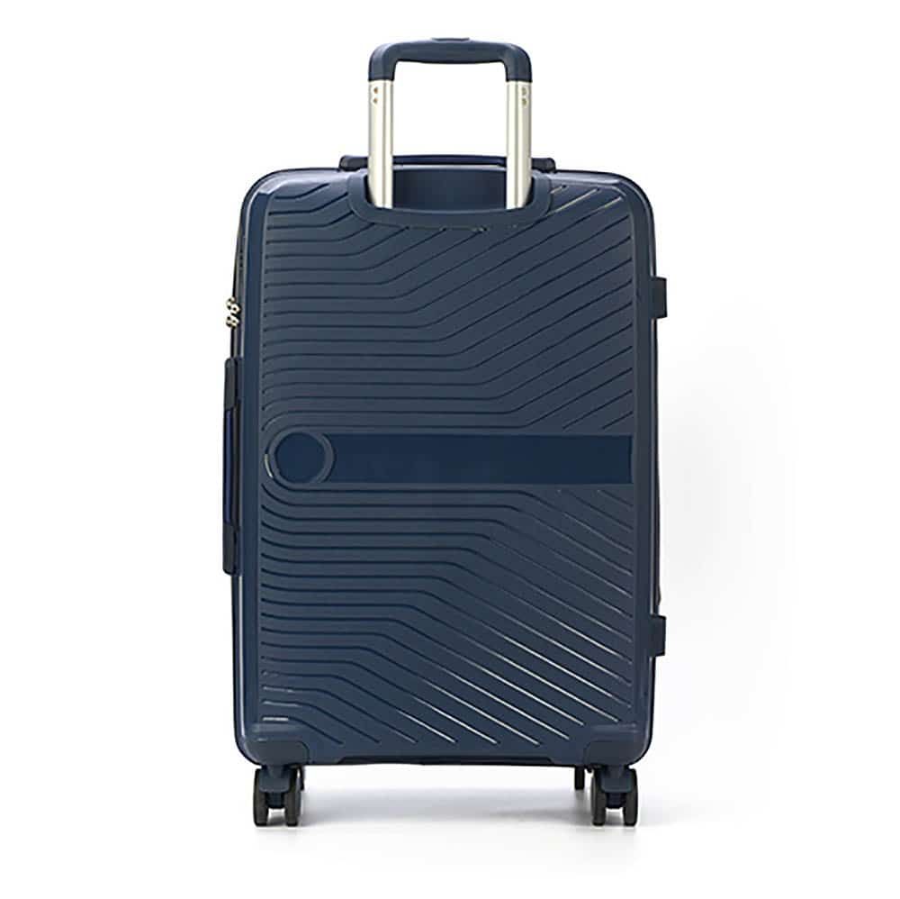 Mala De Viagem Media 23kg em Polipropeleno Granada Marinho com Expansor Mala De Viagem Media 23kg em Polipropeleno Granada Marinho com Expansor