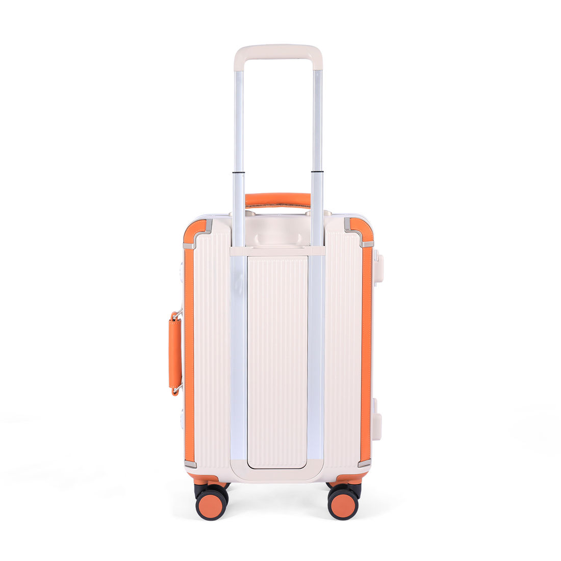 Conjunto de Mala Pequena de Bordo 10kg em Policarbonato Vienna Maloa Bege