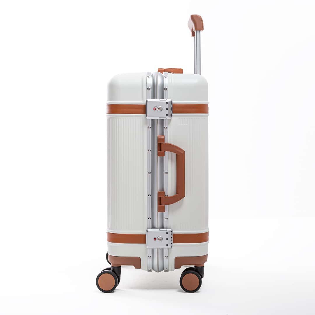 Mala de Viagem Pequena de Bordo 10kg Policarbonato Roma Maloa Branco