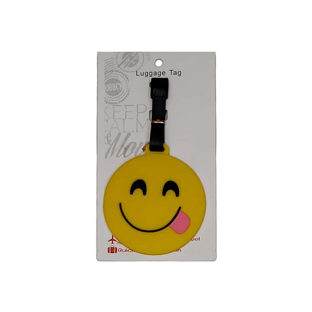 Tag Identificador de Bagagem para Malas de Viagem Smile Delicia
