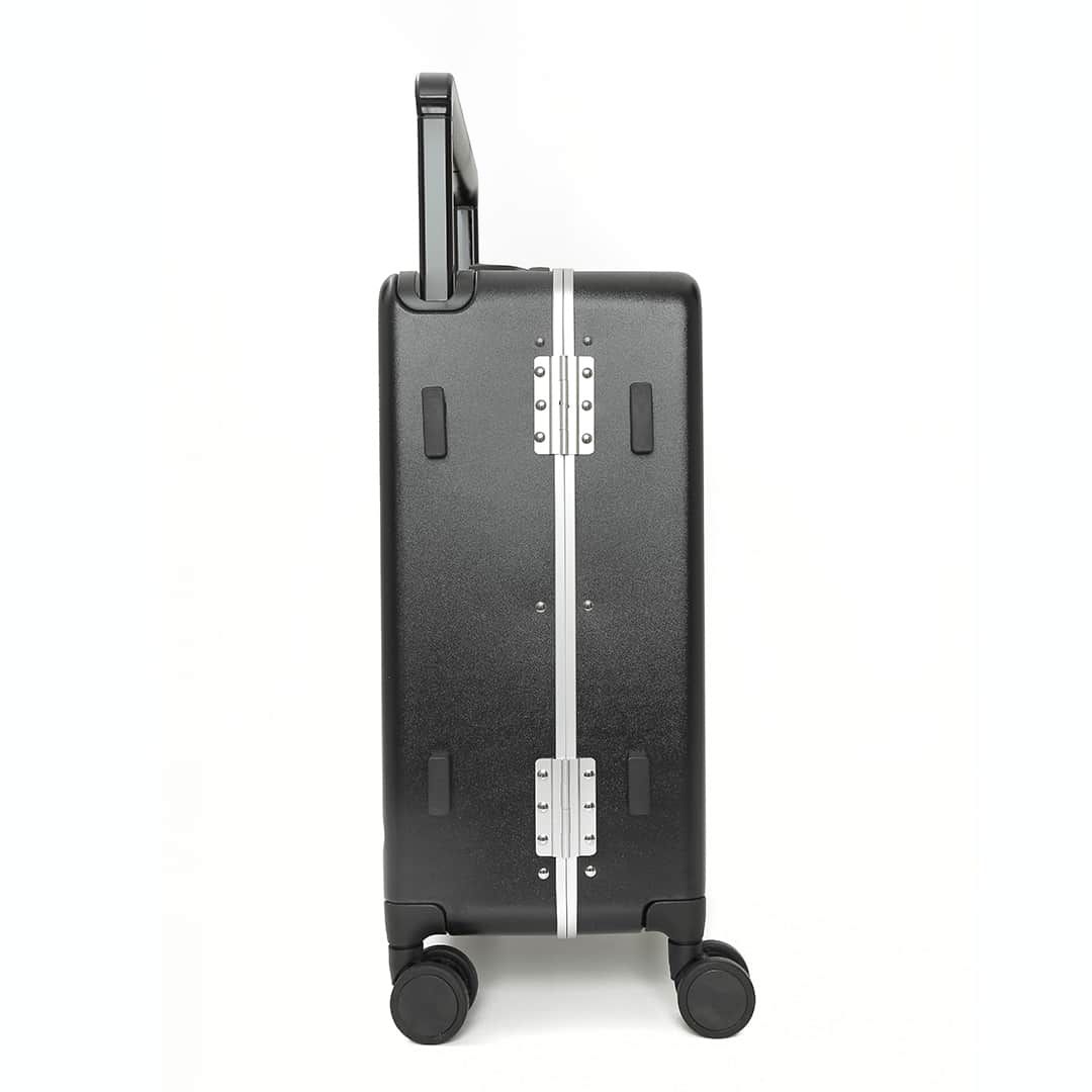 Mala de Viagem Media 23 kg em Policarbonato Dinamarca Maloa Preta