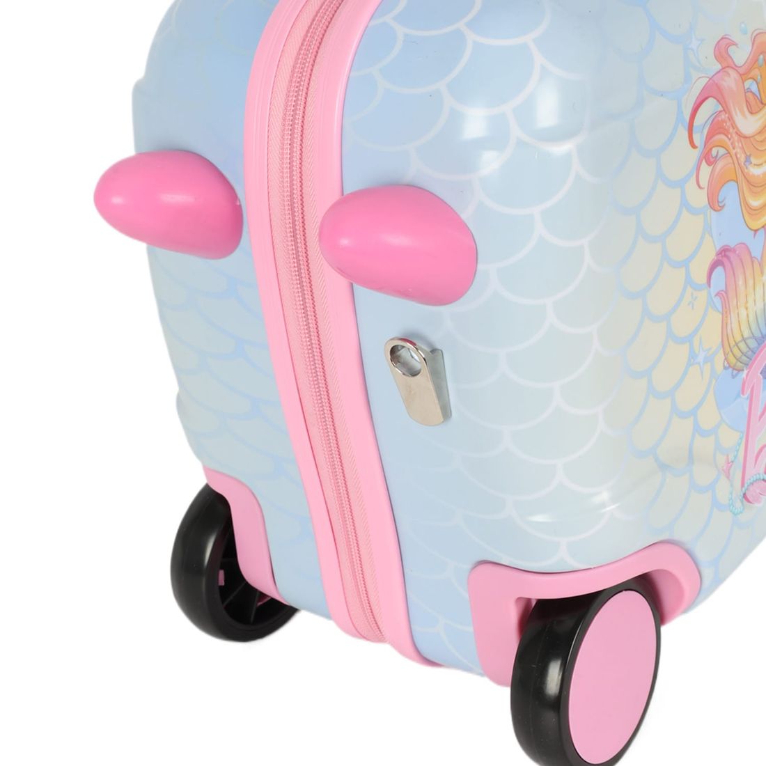 Mala de Viagem Infantil de Bordo em PC Barbie Sereia Verde Mala de Viagem Infantil de Bordo em PC Barbie Sereia Verde