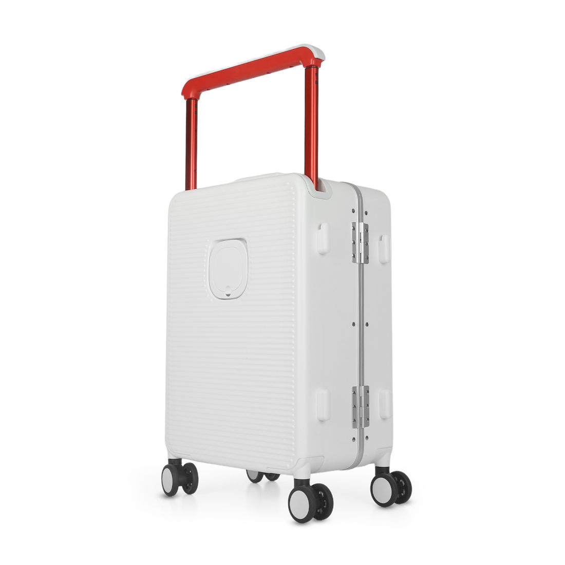 Mala de Viagem Pequena de Bordo 10 kg em Policarbonato Barcelona Maloa Branco Mala de Viagem Pequena de Bordo 10 kg em Policarbonato Barcelona Maloa Branco