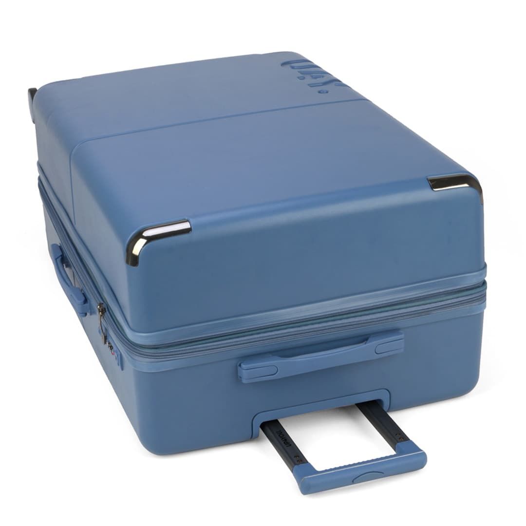 Mala de Viagem Pequena de Bordo 10kg com Expansor Katerini Azul Mala de Viagem Pequena de Bordo 10kg com Expansor Katerini Azul