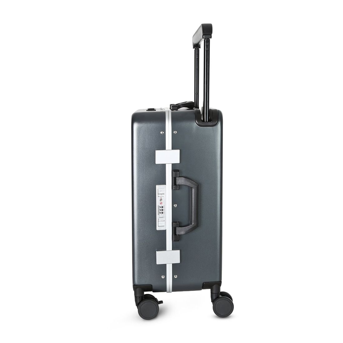 Mala de Viagem Pequena de Bordo 10 kg em Policarbonato Barcelona Maloa Chumbo Mala de Viagem Pequena de Bordo 10 kg em Policarbonato Barcelona Maloa Chumbo