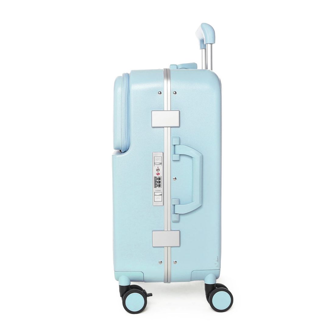Mala de Viagem Pequena de Bordo 10 kg em Policarbonato Porto Maloa Azul
