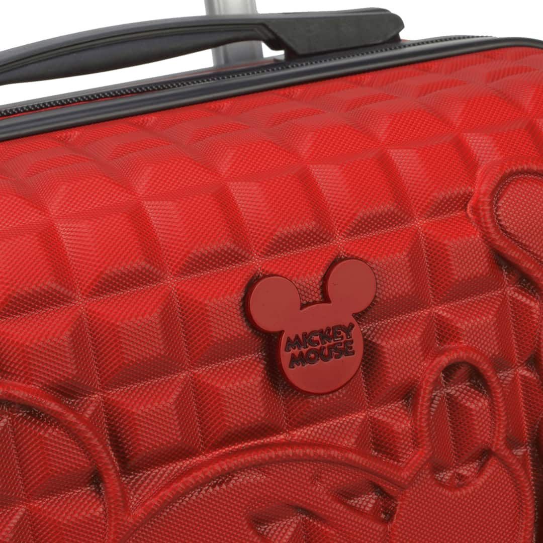 Mala de Viagem Pequena de Bordo 10kg Mickey Mouse Vermelho Mala de Viagem Pequena de Bordo 10kg Mickey Mouse Vermelho